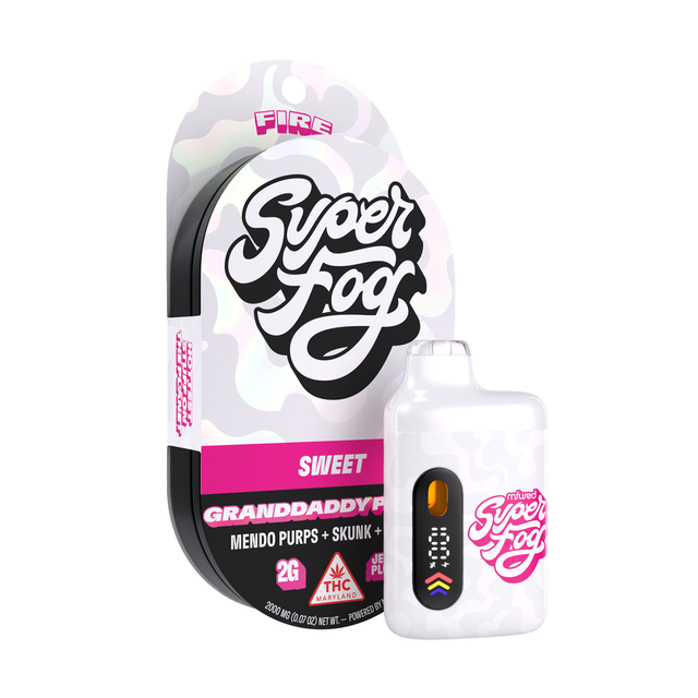 Fire Granddaddy Purple mfused Super Fog