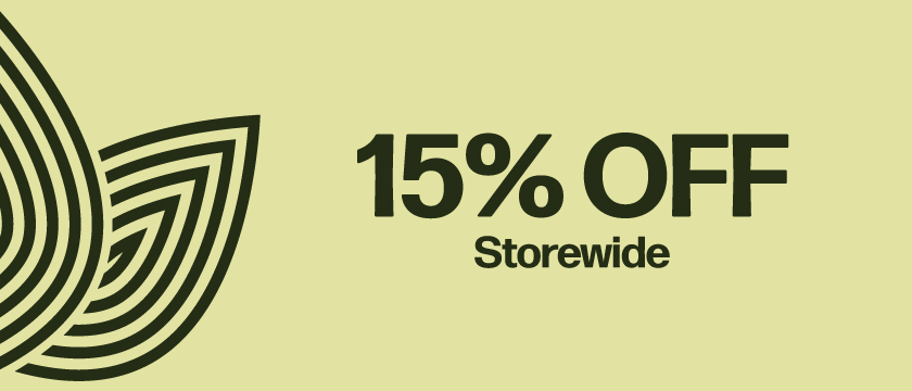 15% OFF Storewide