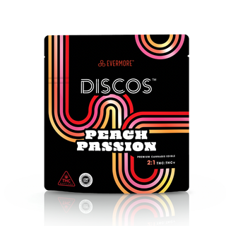 Discos Peach Passion 2:1 THC:THCv Evermore Cannabis Company