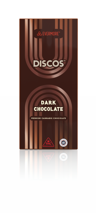 Discos Dark Chocolate Salted Caramel Evermore Cannabis Company