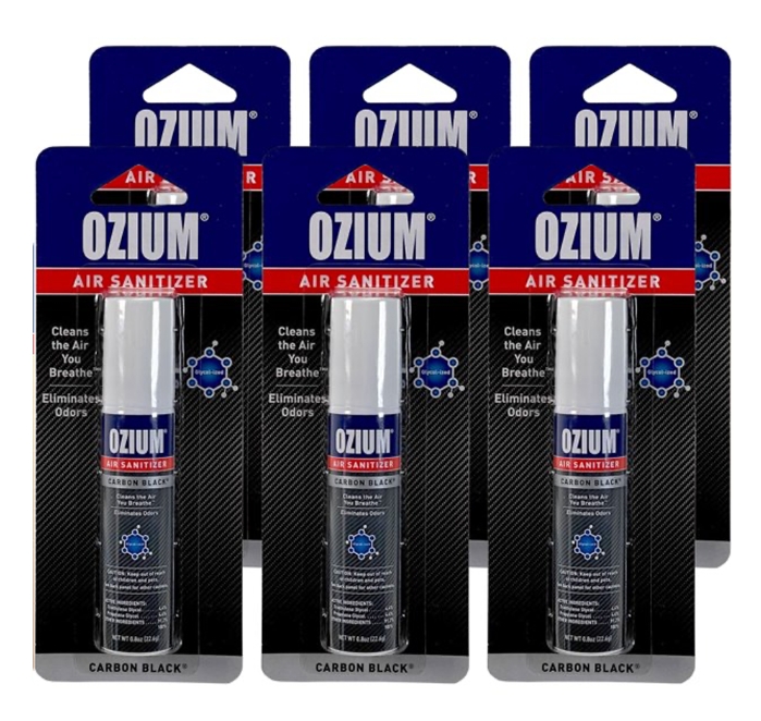 Air Sanitizer .0.8oz - Carbon Black