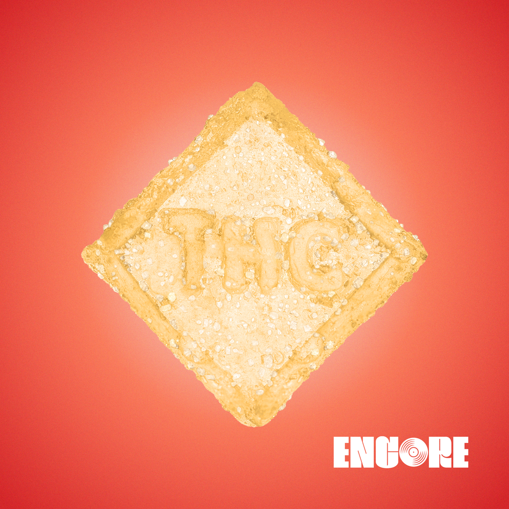 Encore Sour Strawberry Peach 2:1 CBD:THC Soft Chews Ratio Soft Chews Edible, 100mg, 10-Pack
