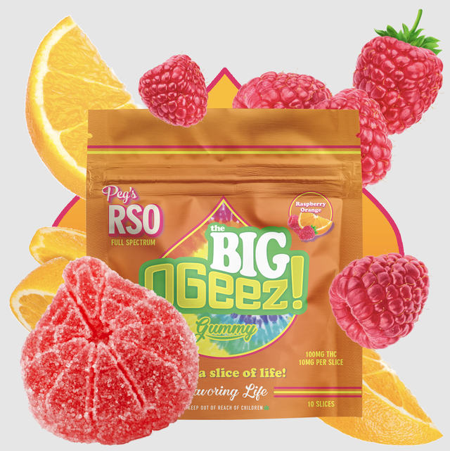 BIG Peg's Raspberry Orange Full Spectrum OGEEZ