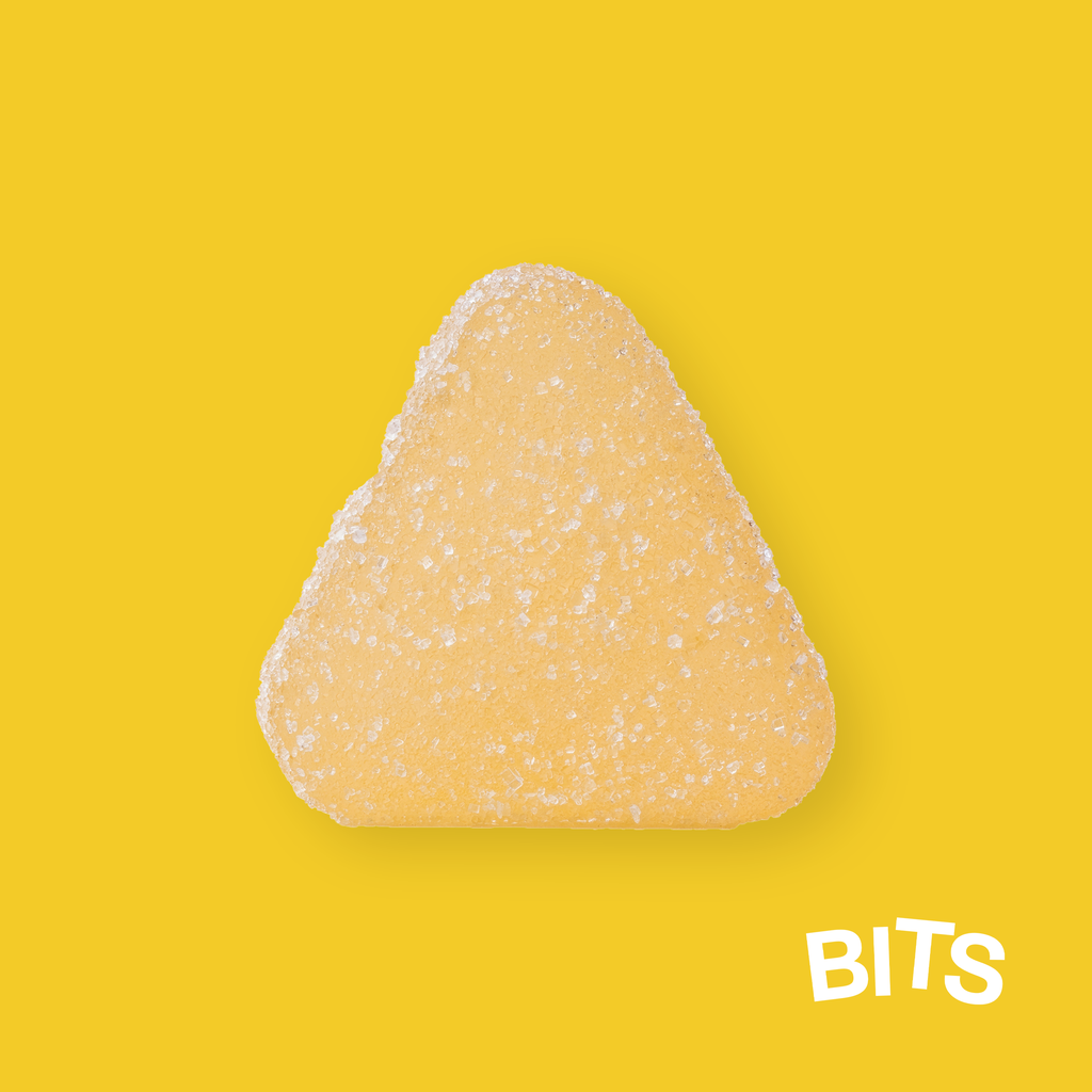 Bits Yuzu 1:1 CBD:THC Soft Chews Ratio Soft Chews Edible, 100mg, 20-Pack
