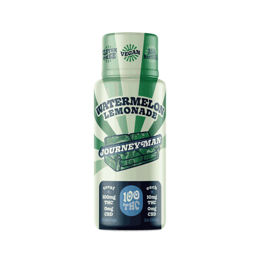 Journeyman Watermelon Lemonade Beverage 100mg