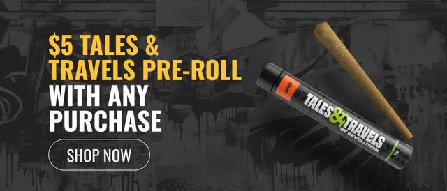 Cannabis Promo, Cannabis Sales, Cannabis Discounts, Cannabis on Sale, $5 Select pre-roll with any purchase
