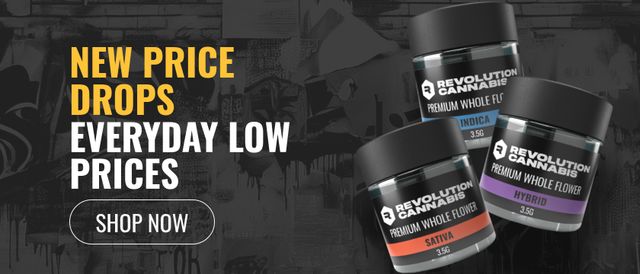 Cannabis Promo, Cannabis Sales, Cannabis Discounts, Cannabis on Sale, New lower prices across the menu on all products!