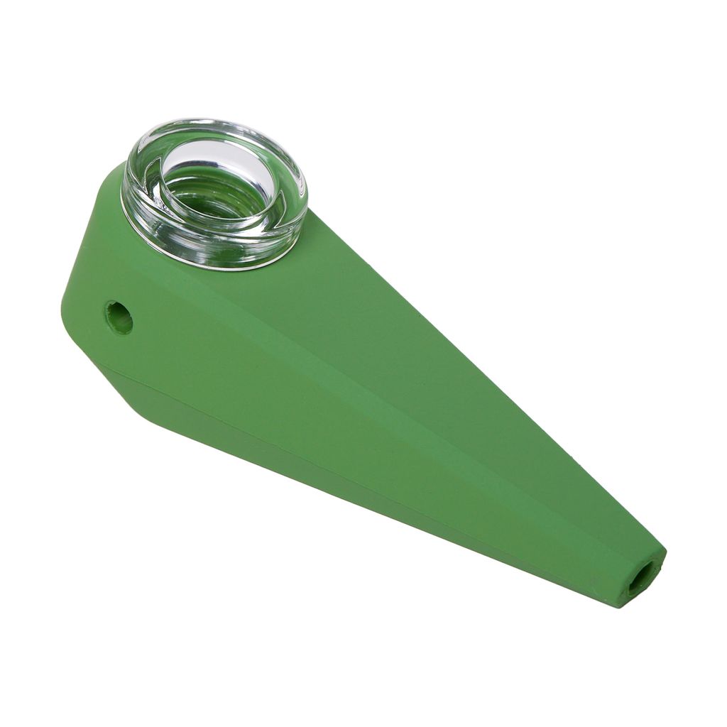 Softglass Token Handpipe Pistcachio