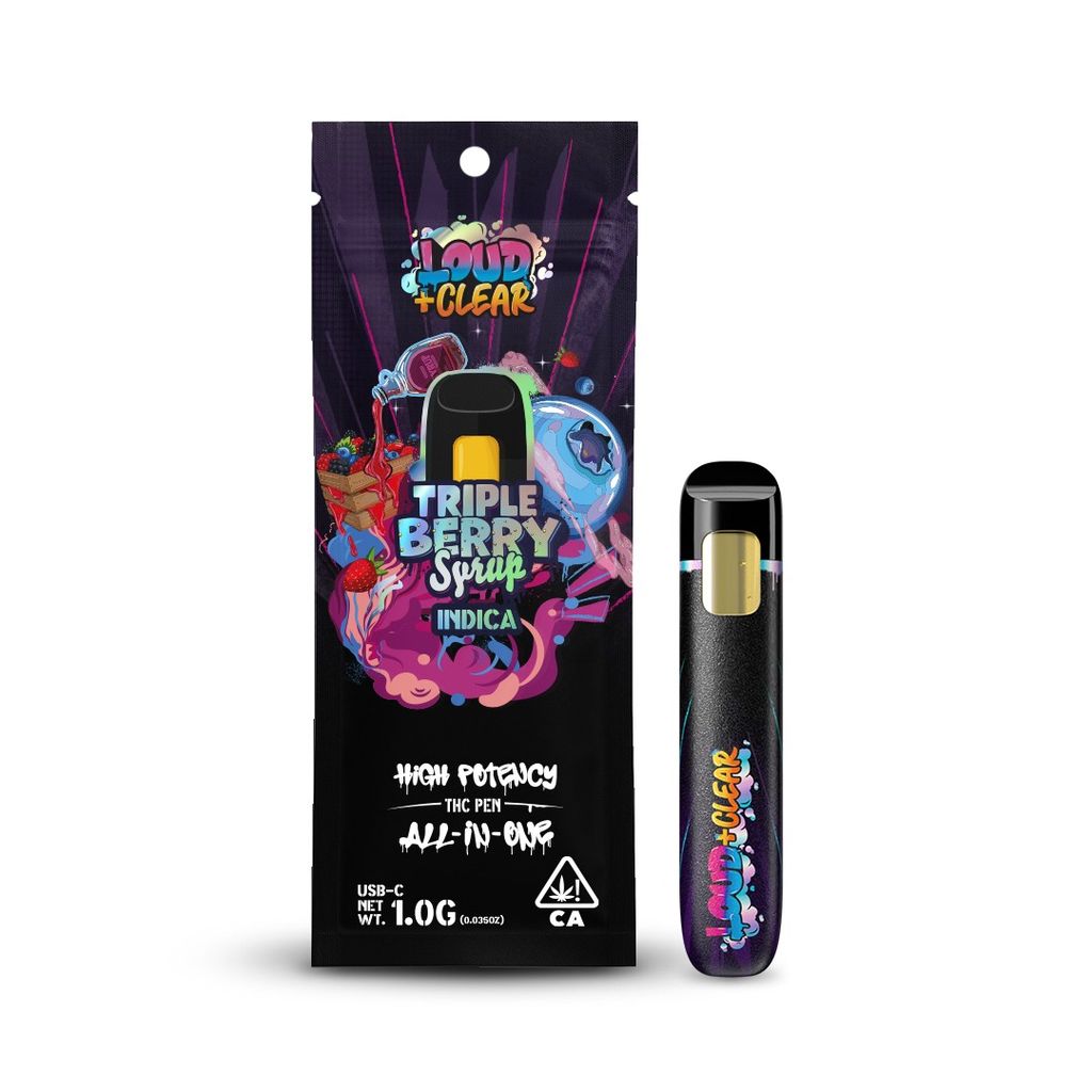 Loud+Clear — Triple Berry Syrup