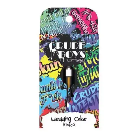Crude Boys Wedding Cake Cartridge Vape, 1g