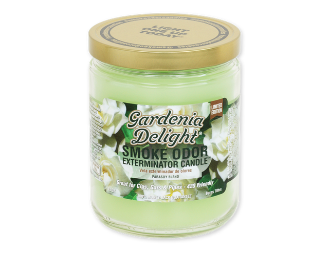 Gardenia Delight Candle Smoke Odor Exterminator