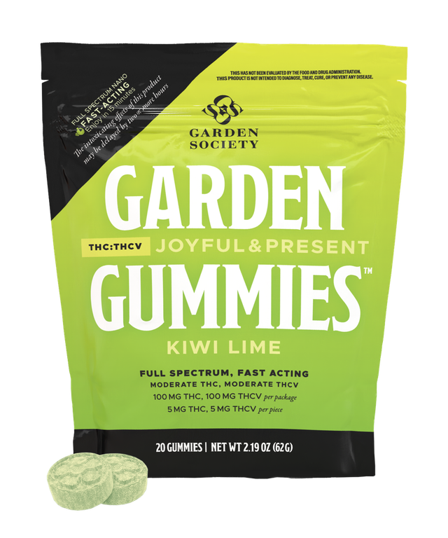 Kiwi Lime 1:1 THC:THCv Garden Society