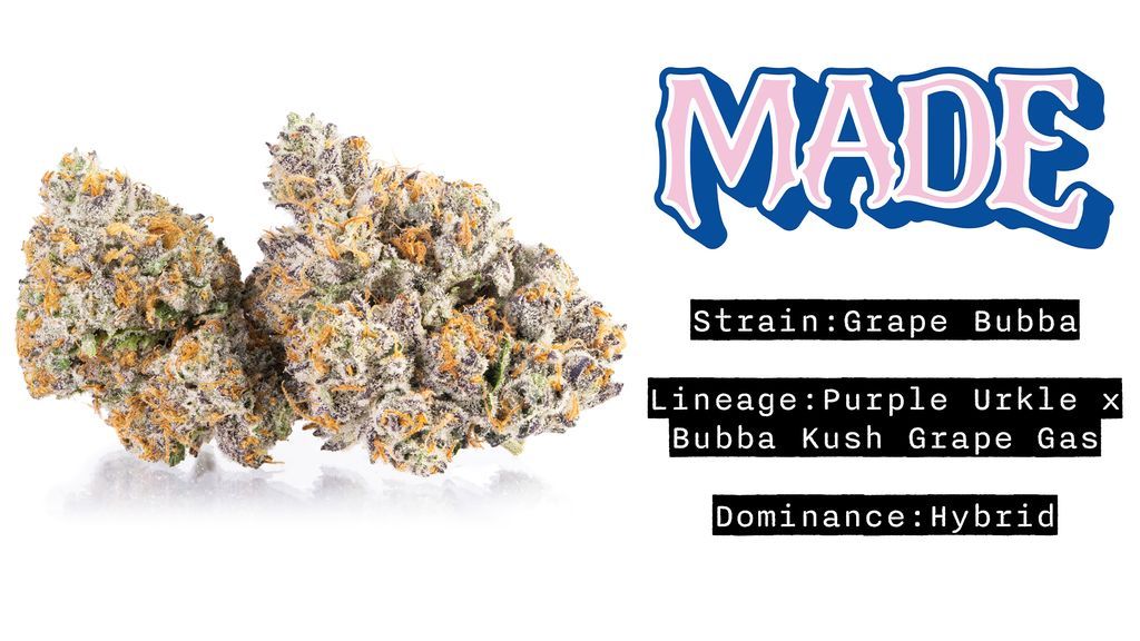 Made Grape Bubba Deli Style Flower, 1g