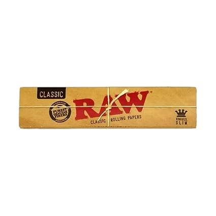 King Size Slim Classic Rolling Papers RAW
