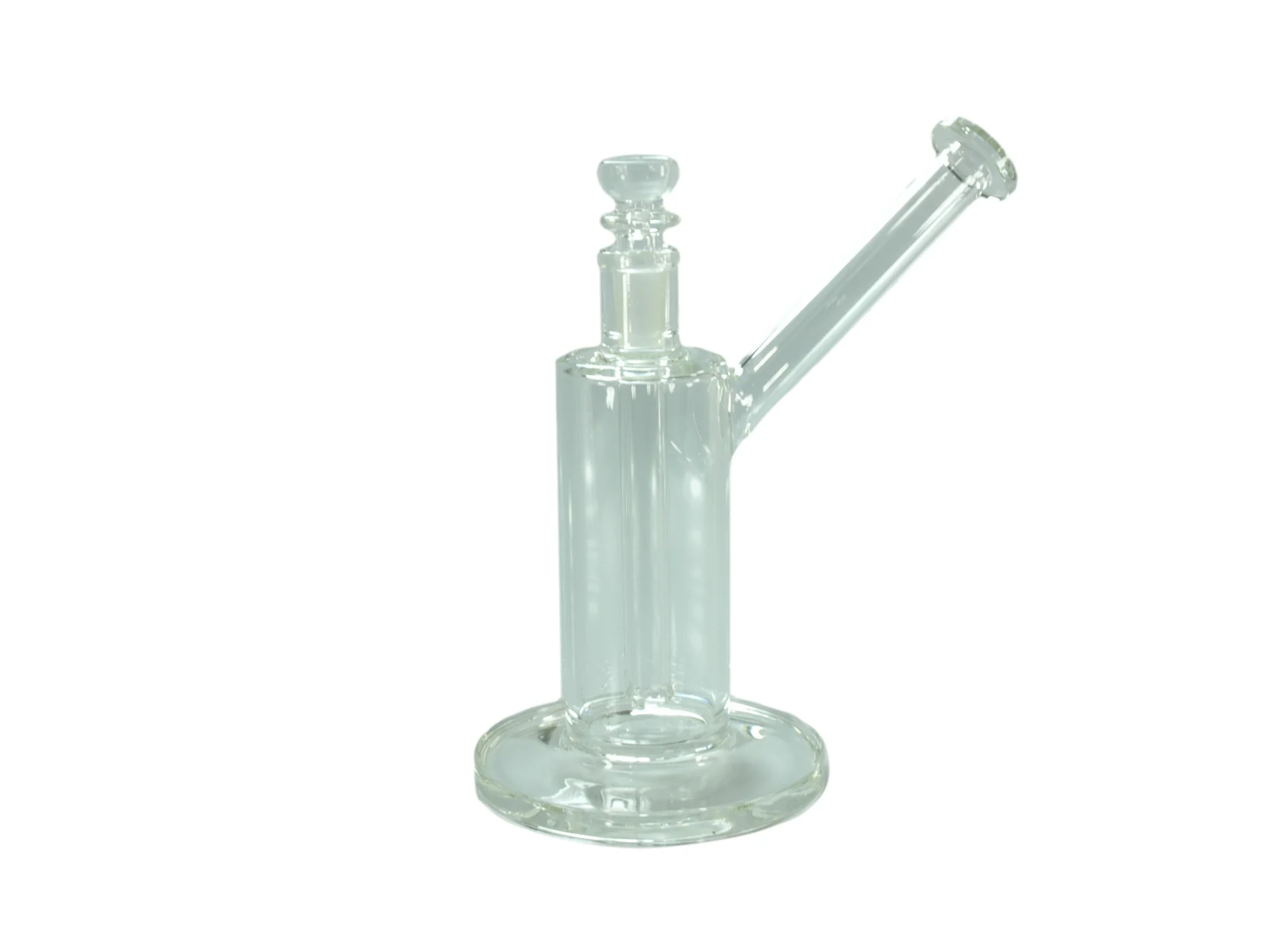 6.5" Medium Upright Water Pipe | Clear High Mountain Imports