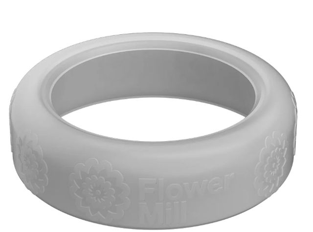 2.5 Silicone Mill Grip - Clear  Flower Mill