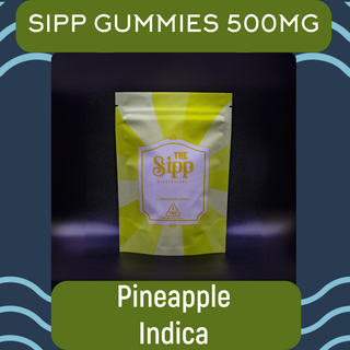 Gummies | Indica | Pineapple The Sipp