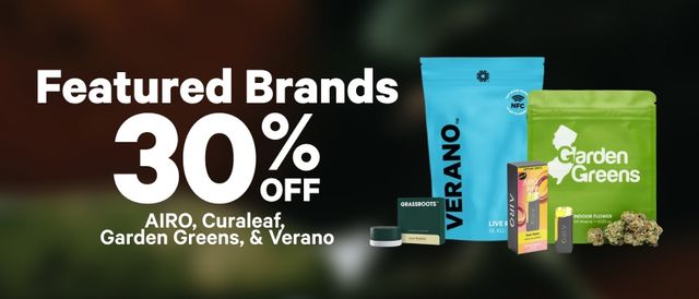 Cannabis Promo, Cannabis Sales, Cannabis Discounts, Cannabis on Sale, 30% Off Featured Brands