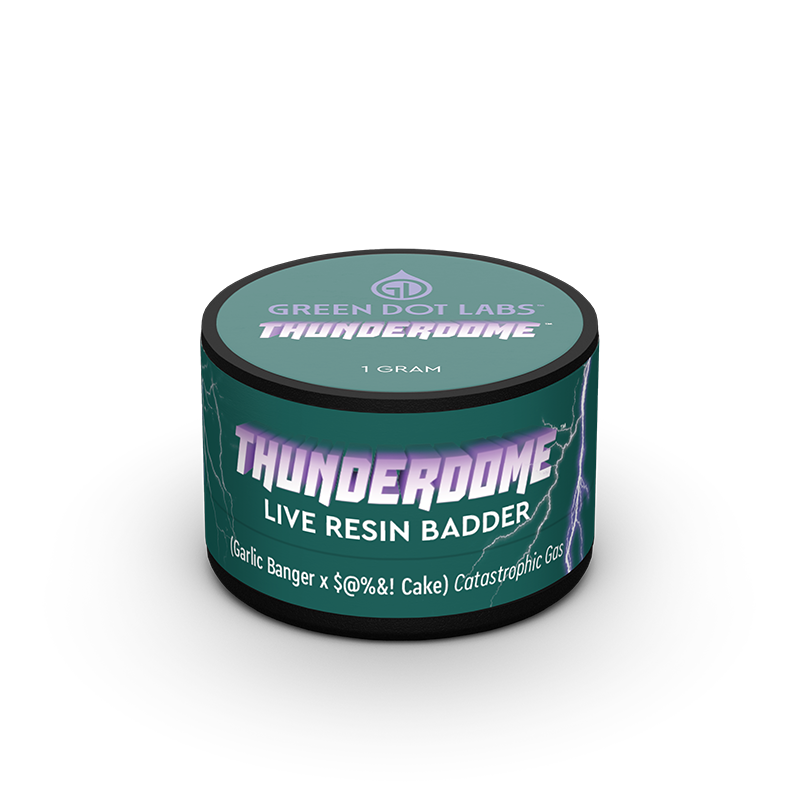 Green Dot Labs Thunderdome Badder Live Resin Concentrate, 1g