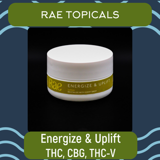 Infused Lotion | Energize & Uplift | THC:CBG:THCV Rae