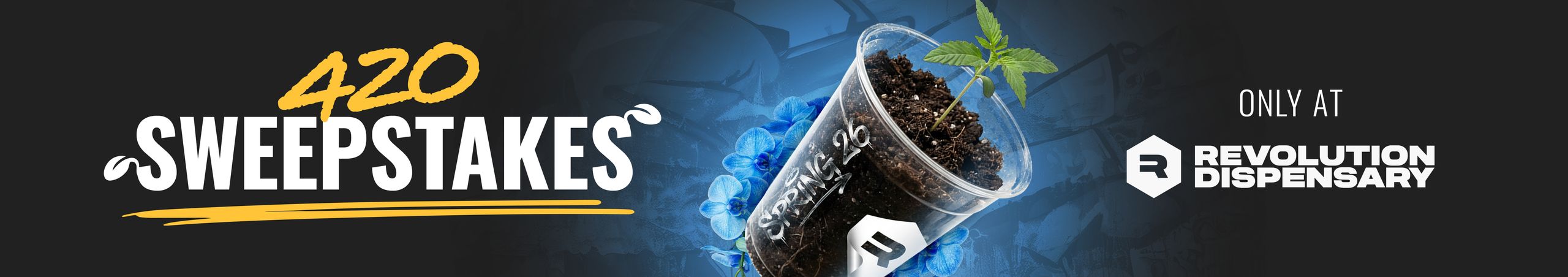 Cannabis Promo, Cannabis Sales, Cannabis Discounts, Cannabis on Sale, On your next visit, enter to win a $420 shopping spree