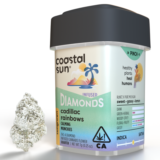 Cadillac Rainbows Infused Coastal Sun