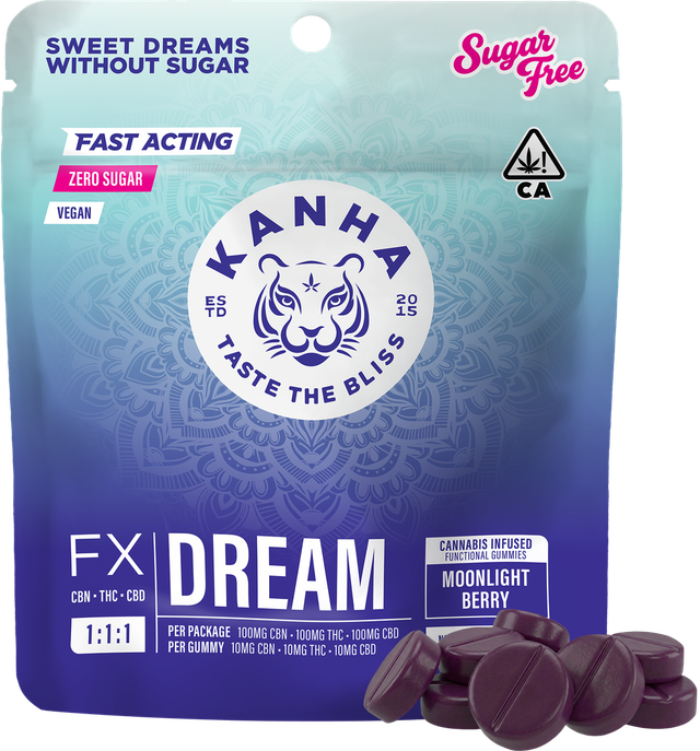 FX NANO DREAM: Moonlight Berry 1:1:1 Gummies Kanha