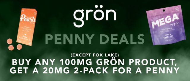 Cannabis Promo, Cannabis Sales, Cannabis Discounts, Cannabis on Sale, Buy any 100mg get 20mg 2‑pack for $0.01