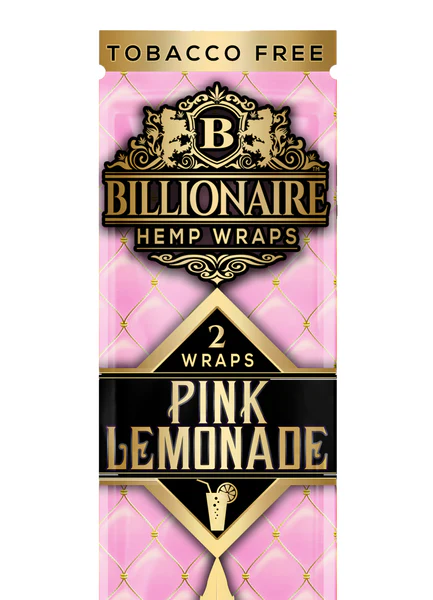 Pink Lemonade Hemp Wraps Billionaire