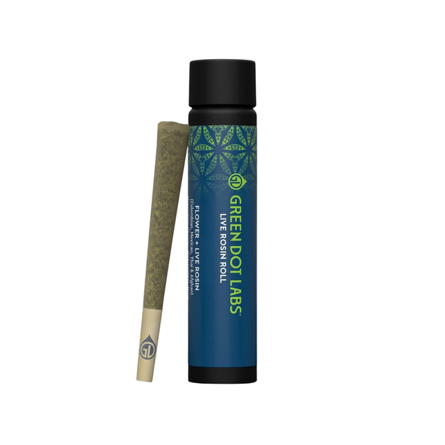 Sour Power OG + Lemon Grinder Pre-Roll Green Dot Labs