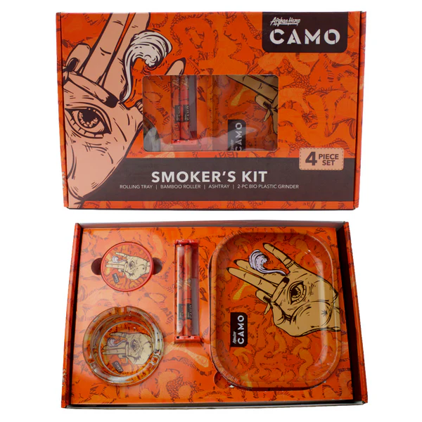Afghan Hemp Camo Smoker's AK Wholesale