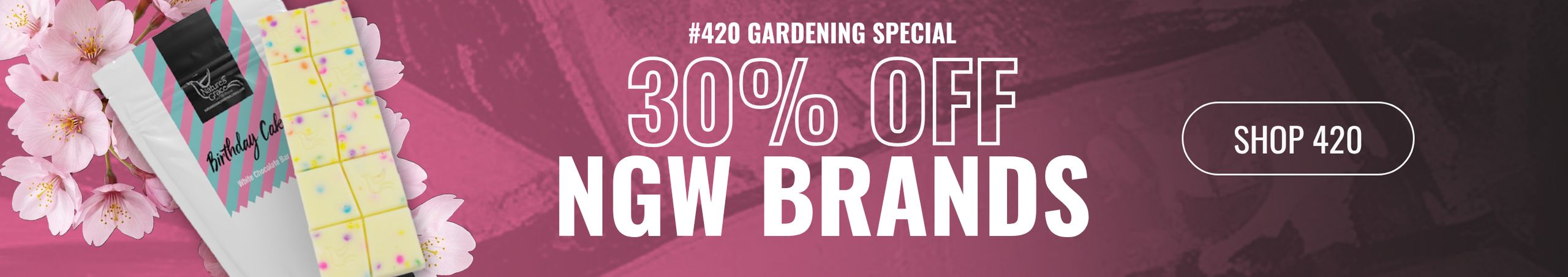 Cannabis Promo, Cannabis Sales, Cannabis Discounts, Cannabis on Sale, 30% Off NGW Brands