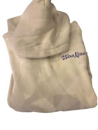 White + Purple Heavy Duty Sweatshirt Bisa Premium