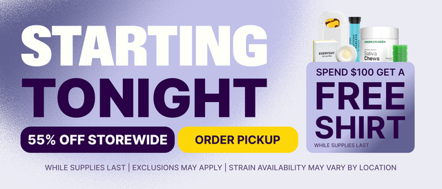 Cannabis Promo, Cannabis Sales, Cannabis Discounts, Cannabis on Sale, IT'S 420 & THE DEALS ARE HOT! - 55% OFF STOREWIDE