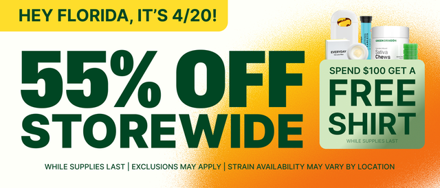 Cannabis Promo, Cannabis Sales, Cannabis Discounts, Cannabis on Sale, IT'S 420 & THE DEALS ARE HOT! - 55% OFF STOREWIDE