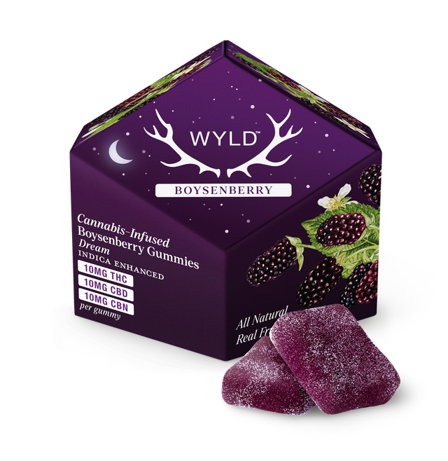 Boysenberry 1:1:1 THC:CBD:CBN  Wyld