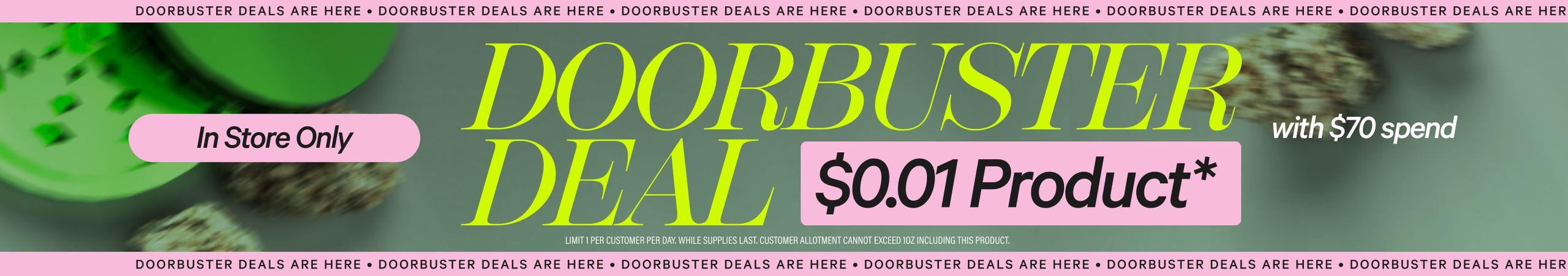 Cannabis Promo, Cannabis Sales, Cannabis Discounts, Cannabis on Sale, Get Your Penny Product! 🎉