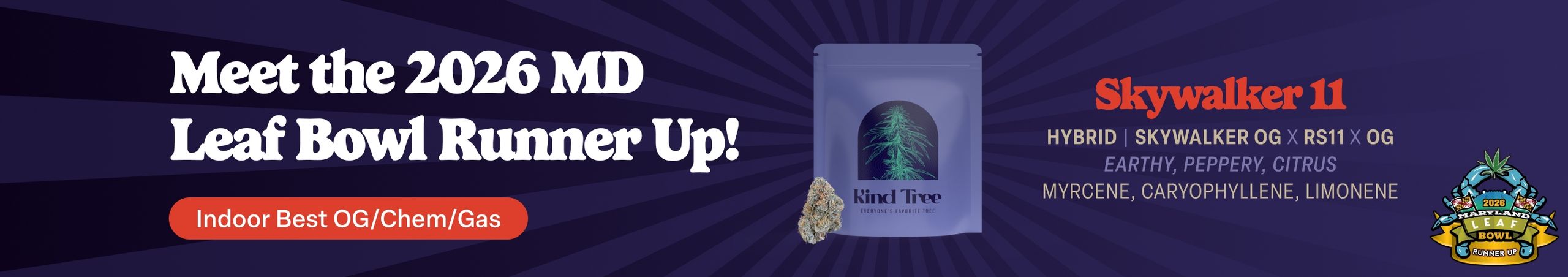 Cannabis Promo, Cannabis Sales, Cannabis Discounts, Cannabis on Sale, MD Leaf Bowl Runner Up Sky Walker 11