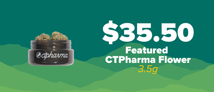 $35.50 Featured CTPharma 3.5g Flower