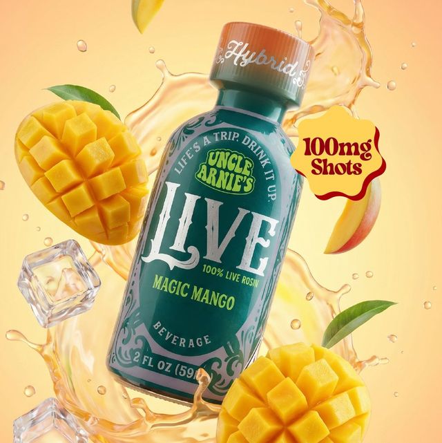 Mango Live Rosin 2oz Shot Uncle Arnie's