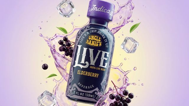 Elderberry Live Rosin 2oz Shot Uncle Arnie's