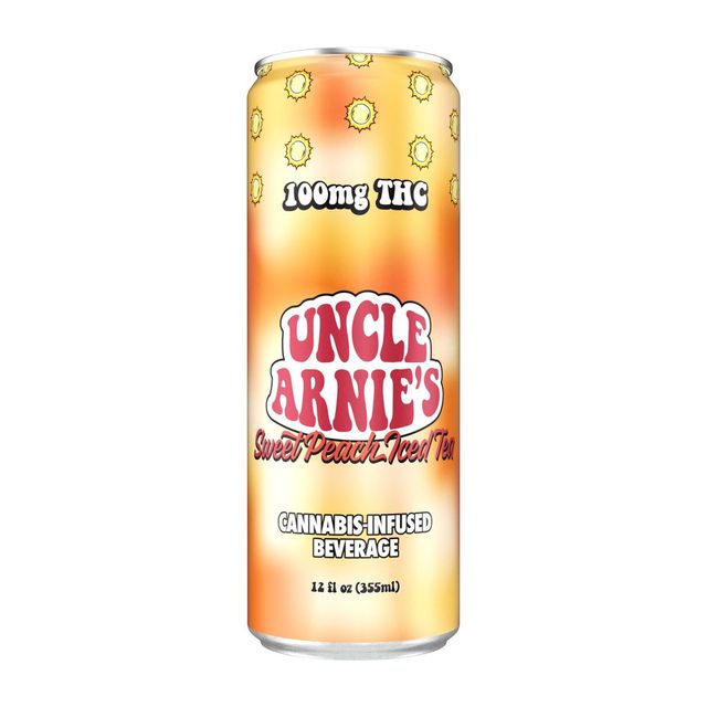 Sweet Peach Iced Tea Uncle Arnie's