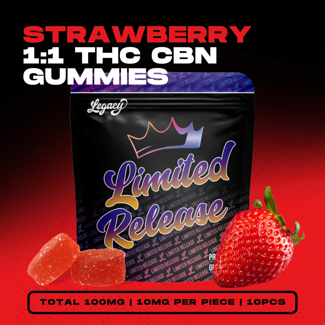 Strawberry THC:CBN 1:1 Legacy