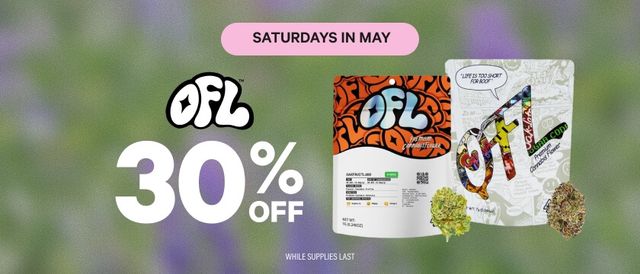 Cannabis Promo, Cannabis Sales, Cannabis Discounts, Cannabis on Sale, SATURDAYS: 30% Off Oakfruitland