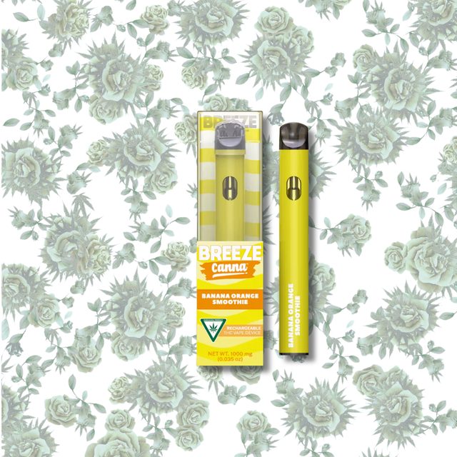 Banana Orange Smoothie Rechargeable Breeze Canna