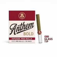 Iconic Glass Tip: Acapulco Gold Anthem Bold
