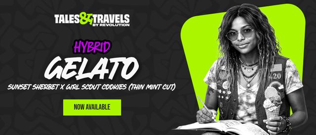 Cannabis Promo, Cannabis Sales, Cannabis Discounts, Cannabis on Sale, Tales & Travels Gelato