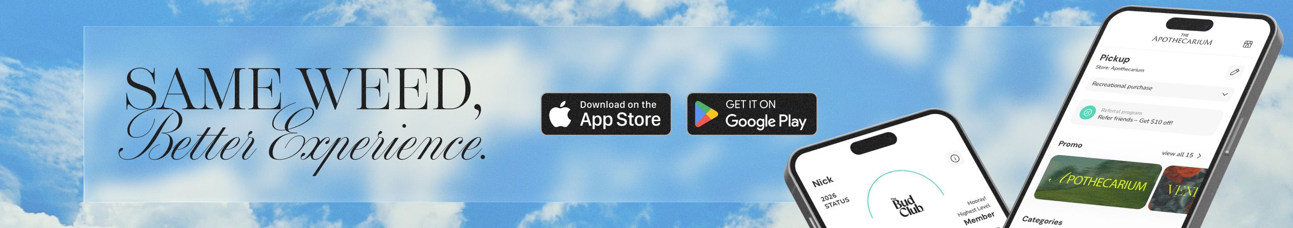 Cannabis Promo, Cannabis Sales, Cannabis Discounts, Cannabis on Sale, Download the App & Shop Today!