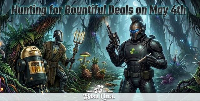 Cannabis Promo, Cannabis Sales, Cannabis Discounts, Cannabis on Sale, May the 4th
