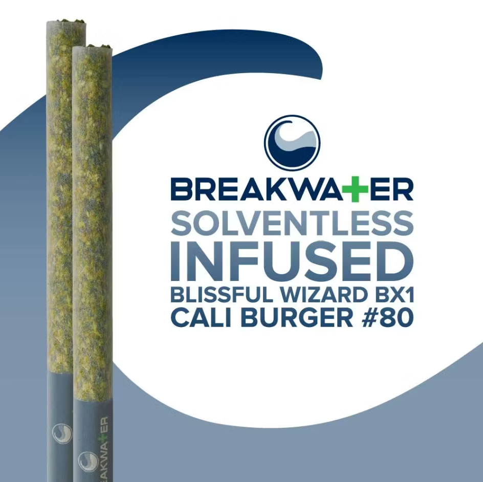 Blissful Wizard X Cali Burger | 1g Infused Pre-Rolls
